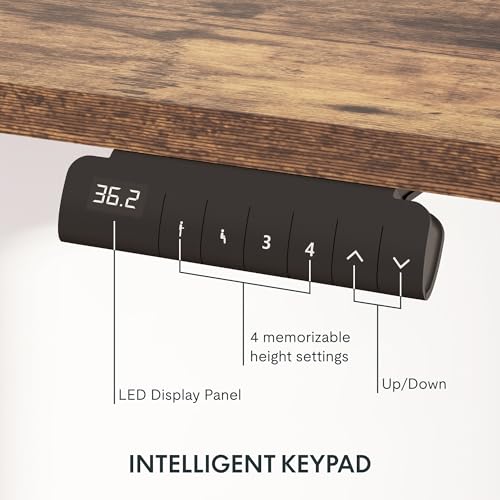 FLEXISPOT E6 3-Stage Dual Motor Electric Standing Desk 55 x 28 Sit Stand Up Desk, view 5