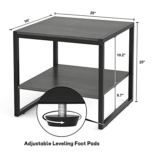 End Table, 20 Inch Square End Table, view 4
