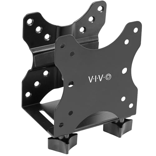 Black Thin Client Mini PC Mount Bracket, MOUNT-PC05C, view 2