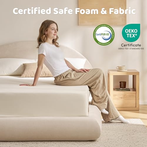 AirFrame Half-Moon Upholstered California King Platform Bed Frame, view 4