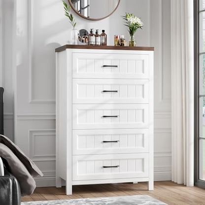 5 Drawer Dresser for Bedroom, view 6