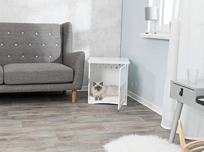 19" x 20" Wooden Indoor Dog Crate, Small Side Table Home for Any Room, view 3
