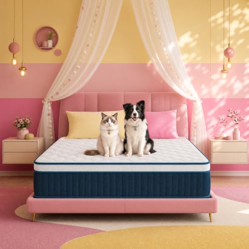 CorePillow12 Inch Full Luxury Hybrid Mattress, Medium Firm, Zoned Support, view 2