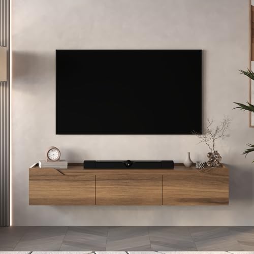 Atelier Mobili Floating TV Stand for 75 Inch TVs, view 5