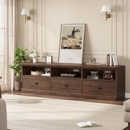 GAOMON 70 Inch Modern TV Stand for TVs Up to 80", view 7