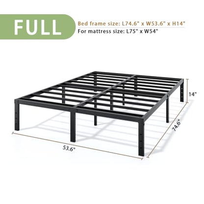 LUMUNANCE Metal Bed Frame Full Size, view 4