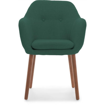 Roux Fabric Accent Chair, Turquoise (CHRROUTRQL02)