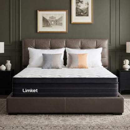 Twin Mattress,12 inch Hybrid Memory Foam Mattress Size in a Box, view 2