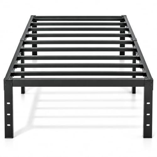 Twin Size Metal Bed Frame, 14 Inch Platform Bed Frame, view 2