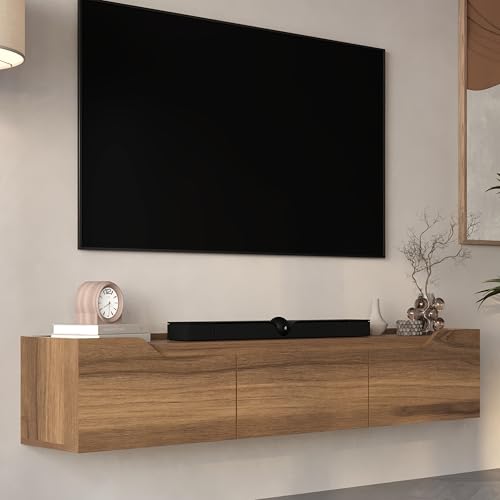 Atelier Mobili Floating TV Stand for 75 Inch TVs, view 6