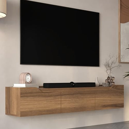 Atelier Mobili Floating TV Stand for 75 Inch TVs, view 6