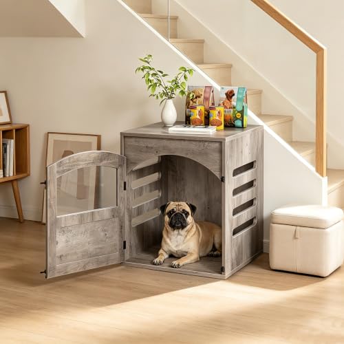Dog Crate Furniture, Small Dog Kennel Indoor, Pet Side End Table, view 4