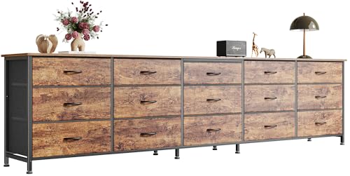 86.6 Inch Long Dresser for Bedroom, TV Stand for 65, 75, 85 Inch TV, view 2