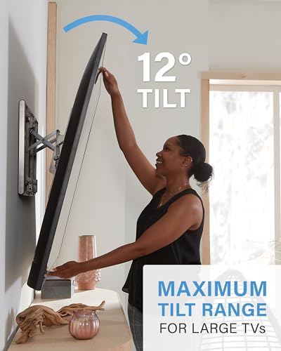 Tilting TV Wall Mount for 42" to 90" TVs, Low Profile & Universal Design, view 4