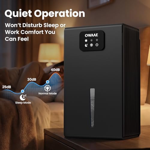 Dehumidifier for Home with Auto Shutoff Sleep Mode, 1000 Sq Ft, view 6