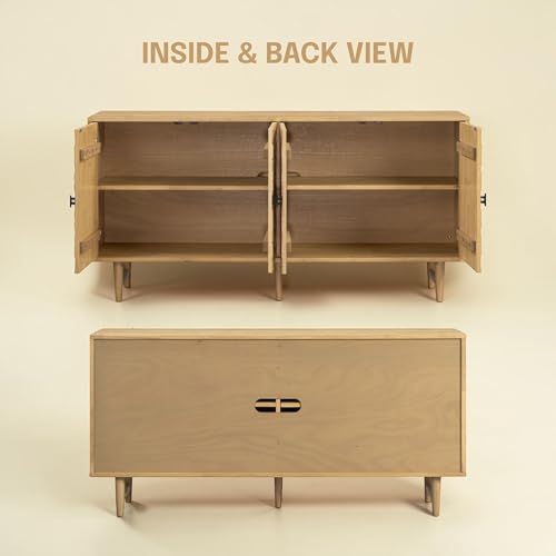 Bloom Solid Wood Sideboard, view 7