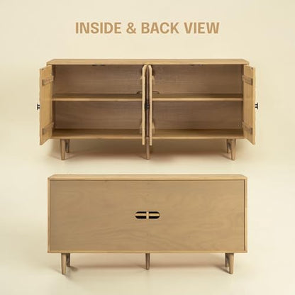 Bloom Solid Wood Sideboard, view 7
