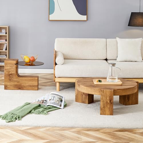 The Detachable Double Decker Coffee Table, the is More Precious, and the Detachable can Make the use of Space More Flexible and Suitable for Various Scenes.