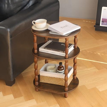 Side Table, 3-Tier Small End Table, view 7