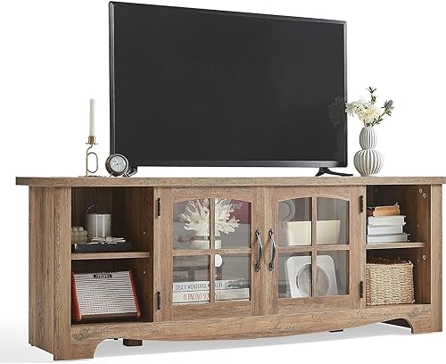 Farmhouse TV Stand for 65 Inch TV, view 2