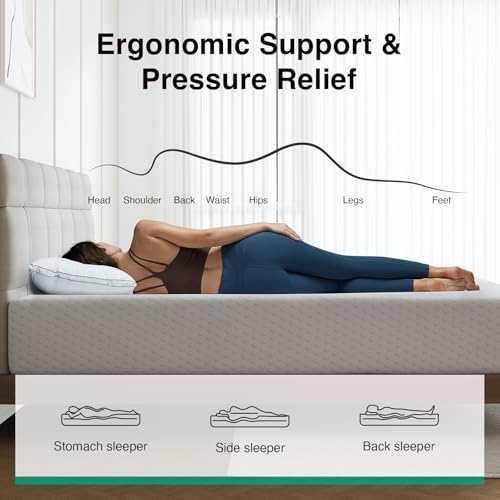 Twin Mattress 10 Inch, Twin Memory Foam Mattress, view 4