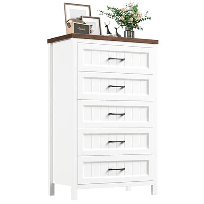 5 Drawer Dresser for Bedroom, view 7
