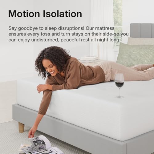 King Size Mattress, 12 Inch King Size Gel Memory Foam Mattress, view 7
