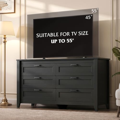 stand up dresser Black 6 Drawers for Bedroom – Hawkins Woodshop 4th 🩳Is there really a Brand Sikaic Product Dimensions Waist Size:54″