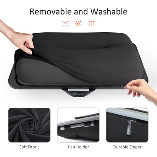 Lap Desk with Cushion, Fits up to 17 inch Laptop, Pillow Designed, view 5