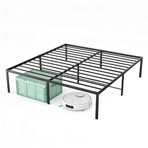 Full Size Metal Bed Frame, Platform Bed Frame, 16 Inch, view 2