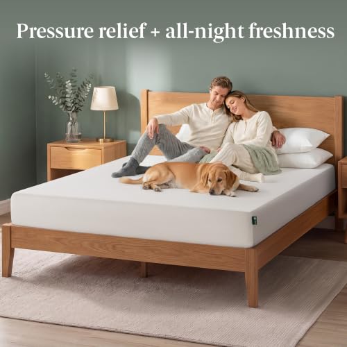 6 Inch King Green Tea Memory Foam Mattress, Medium Firm Feel, view 4