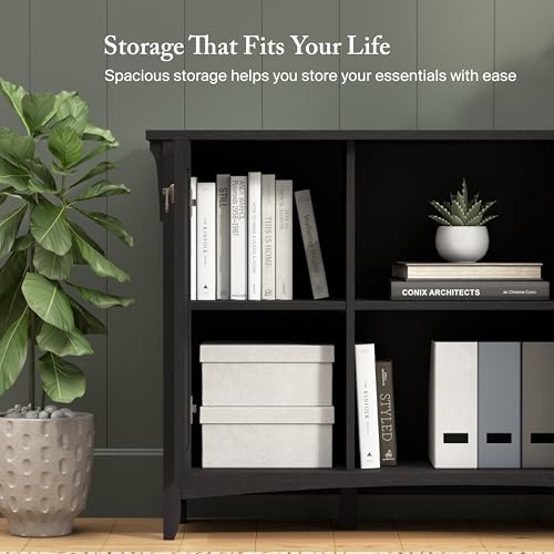 Salinas Accent Storage Cabinet with Doors in Vintage Black