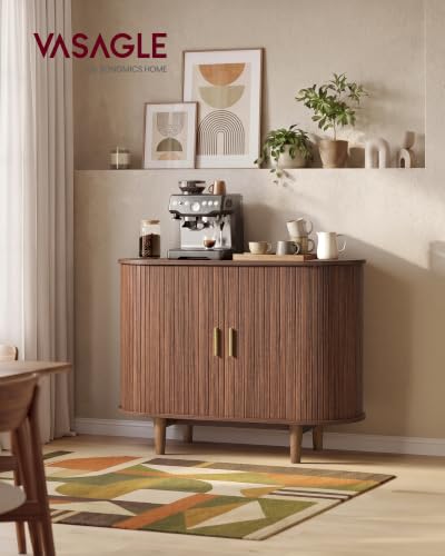 Storage Cabinet, Sideboard with Adjustable Shelves, view 4