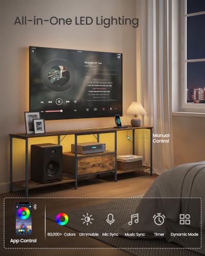 TV Stand for TVs Up to 80 Inches, view 5