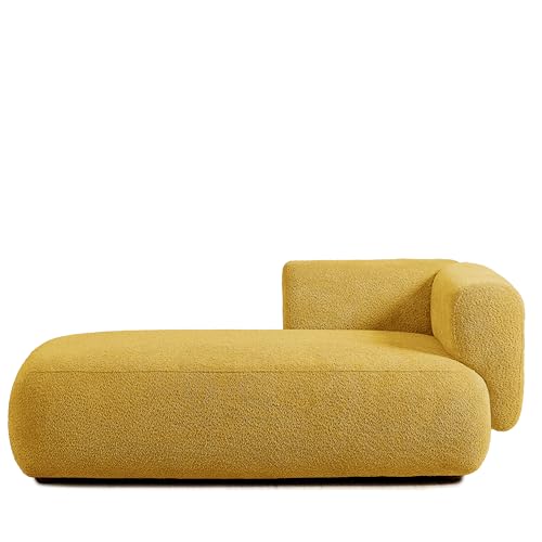 64" Boucle Indoor Chaise Lounge for Living Room and Bedroom, view 6