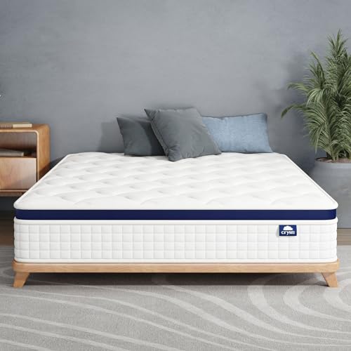 Medium Firm Hybrid Mattress, Bed in a Box, Full Mattress 12 Inch, view 3