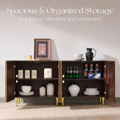 Sideboard Buffet Cabinet with Storage, view 4
