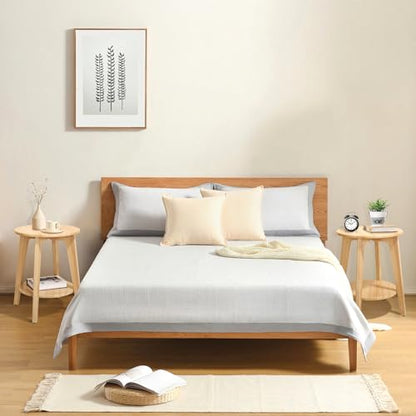 End Table Small Round Side Table with 2 Storage Shelves Walnut End Tables Accent Sofa Bedside Table Modern Night Stand for Living Room Bedroom Small Spaces