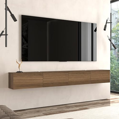 Atelier Mobili Floating TV Stand Wall Mounted for 75-85 Inch TVs, view 2