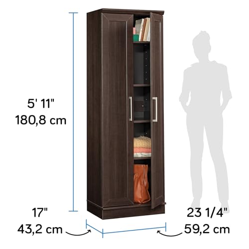 HomePlus Storage Cabinet/ Pantry cabinets, Dakota Oak finish