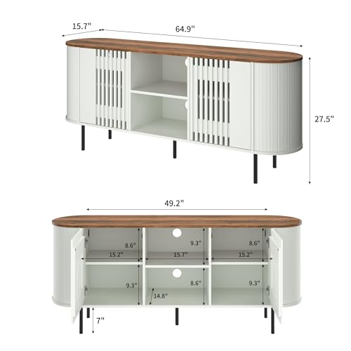 Modern TV Stand for TVs Up to 75", view 3