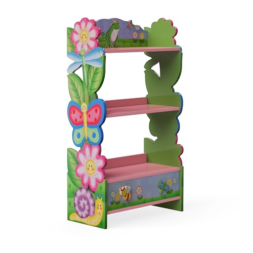 Magic Garden Multi-Tiered Wooden Children's Bookshelf, view 2