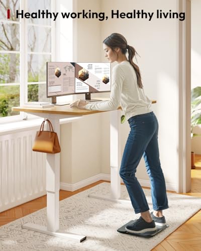 40''x24'' Height Adjustable Electric Standing Desk for Home Office, view 3
