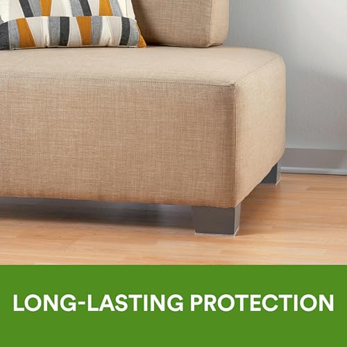 Scotch Felt Pads Beige, 2 Large Pads 4 x 6 in, Felt Furniture Pads for Protecting Hardwood Floors, Easy-to-Apply, Self-Stick Design, Reliable Protection from Nicks, dents and Scratches (SP845-NA)