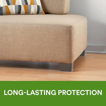 Scotch Felt Pads Beige, 2 Large Pads 4 x 6 in, Felt Furniture Pads for Protecting Hardwood Floors, Easy-to-Apply, Self-Stick Design, Reliable Protection from Nicks, dents and Scratches (SP845-NA)