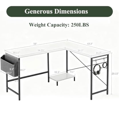 L Shaped Desk, view 4
