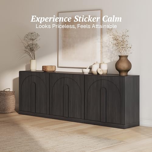 Bijou Modular Media Console Wall Unit (94.5" Wide)-Extra Long Entertainment, view 5