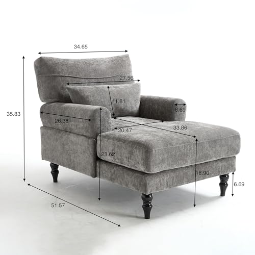 Chaise Lounge Chair Indoor, view 3