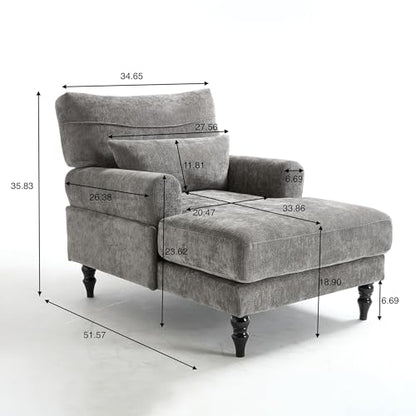Chaise Lounge Chair Indoor, view 3