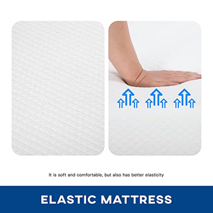 | 6 Inch Queen Mattress | Medium Firm | Gel Memory Foam | White, view 7